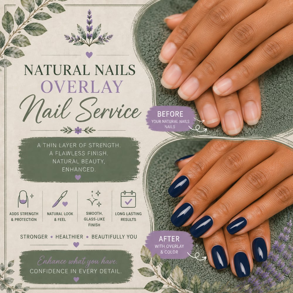 Natural Nail Overlays — Otani's service card